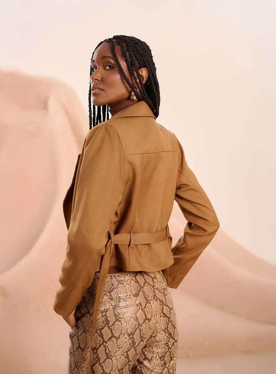 Jaqueta Deserto Dourado Marrom Foxtrot Souisy