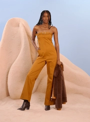 Macacão Bustier Pantalona