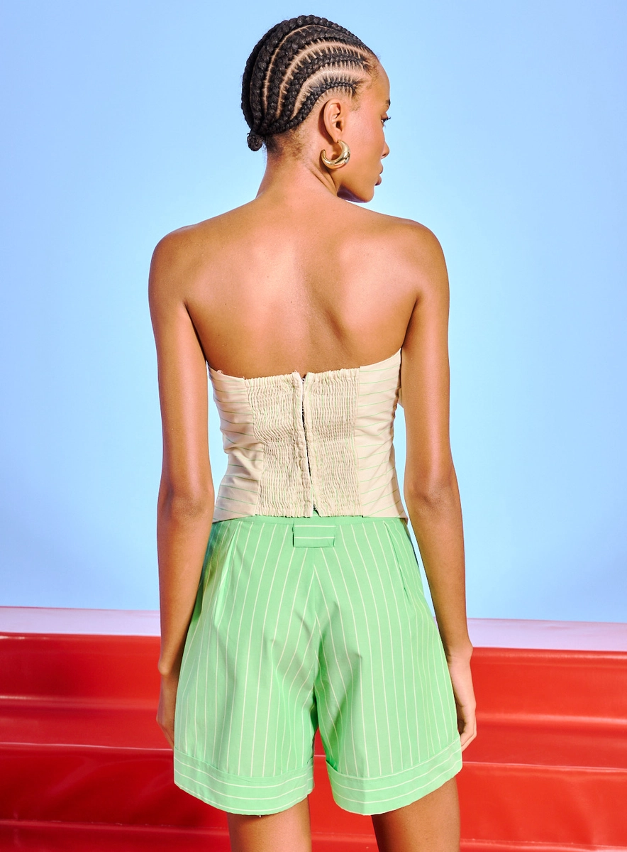 Blusa Feminina Listrada Estampados Souisy
