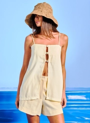 Blusa Feminina Frente E Costas Abertas