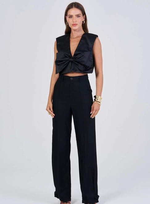 Top Com Laço Frontal Loose - Top Com Laço Frontal Loose - LCECCI