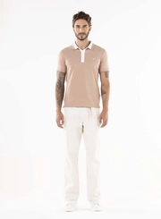 Camisa Polo Masculina Duo Color