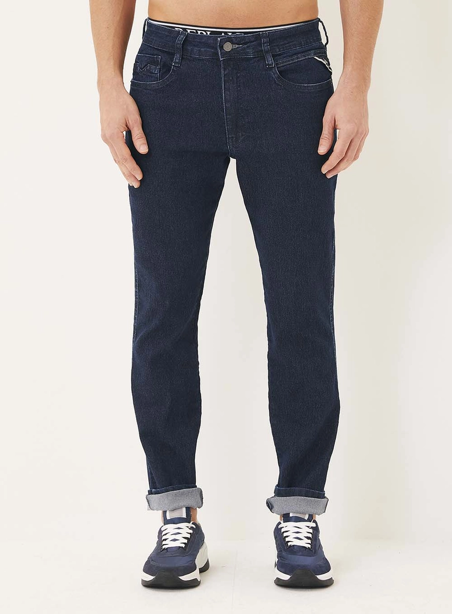 Calça Jeans Masculina Anbass Skinny Índigo Lcecci