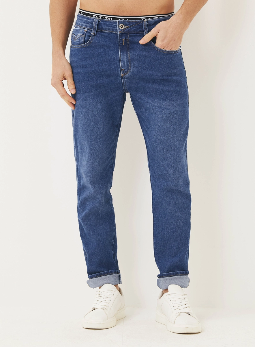 Calça Jeans Anbass Skinny Índigo Replay