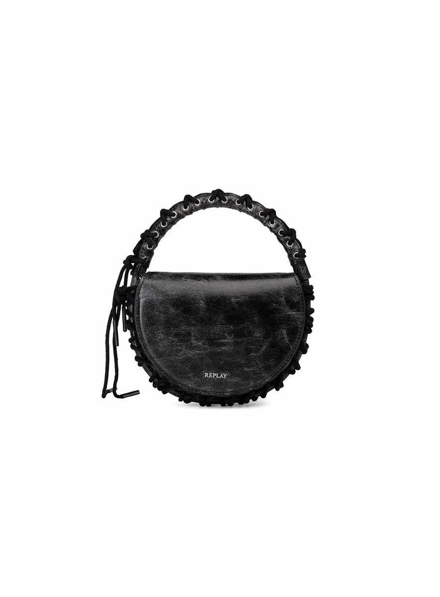 Bolsa De Mão Meia Lua Preto Lcecci