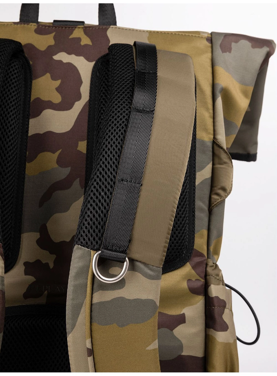 Mochila Utilitária Bege Essencia Lcecci