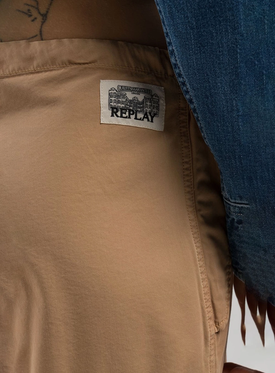 Calça Cargo Feminina Marrom Torkati Lcecci
