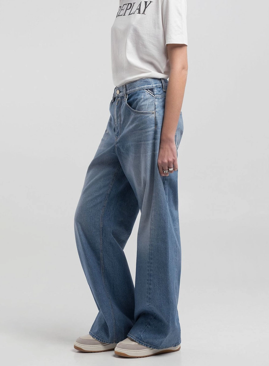 Calça Narja Baggy Fit Índigo Lcecci