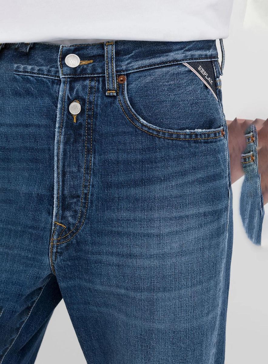 Calça Jeans 9zero1 Índigo Preto Médio Lcecci