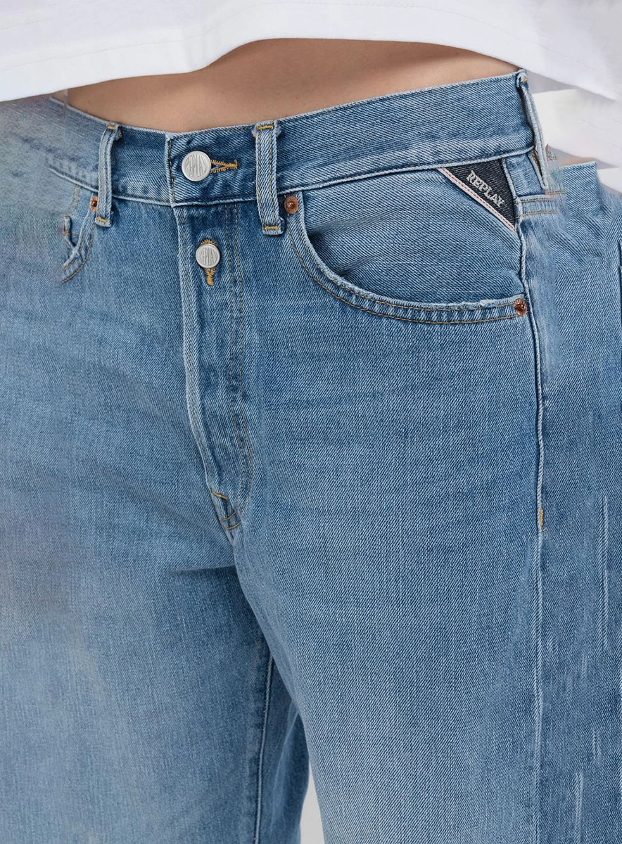 Calça Feminina 9zero1 Índigo Médio Lcecci
