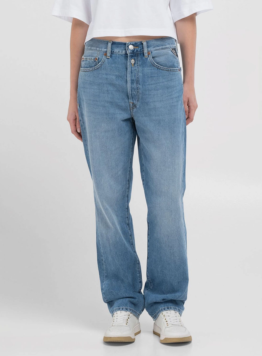 Calça Feminina 9zero1 Índigo Médio Lcecci