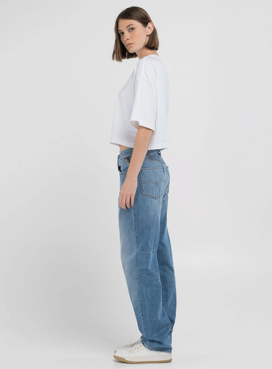 Calça Feminina 9zero1 Índigo Médio Lcecci