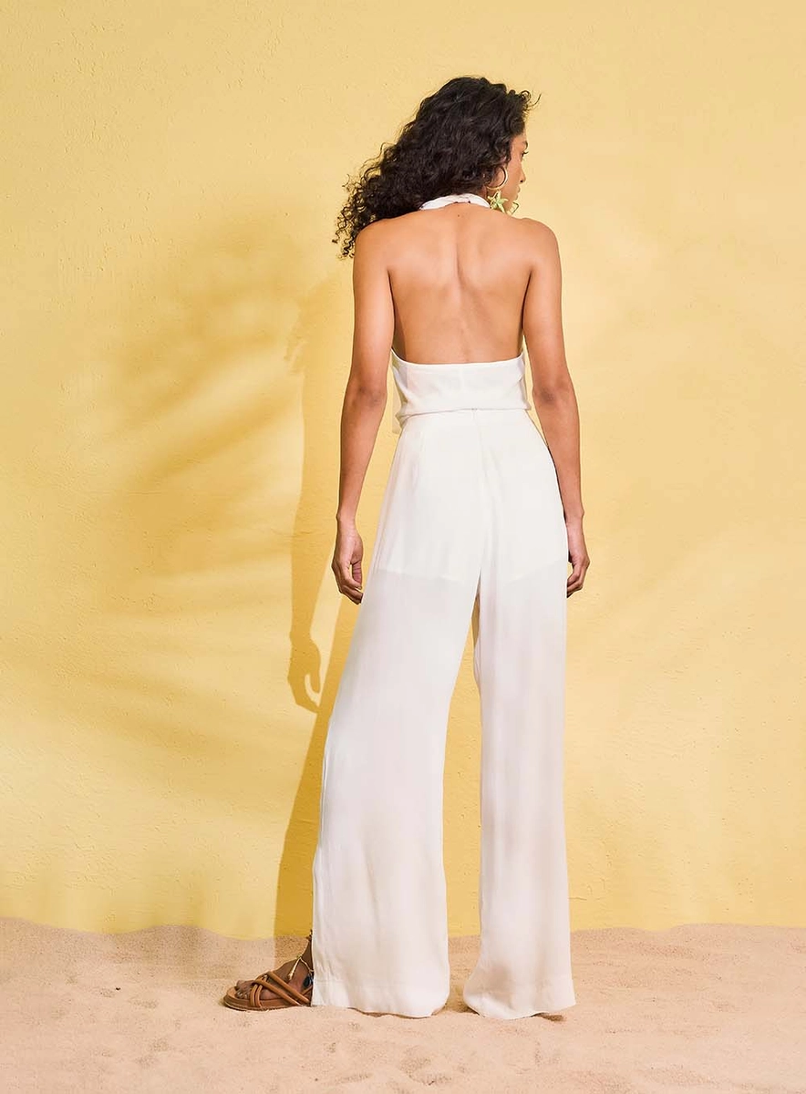 Calça Bordada Preto Souisy