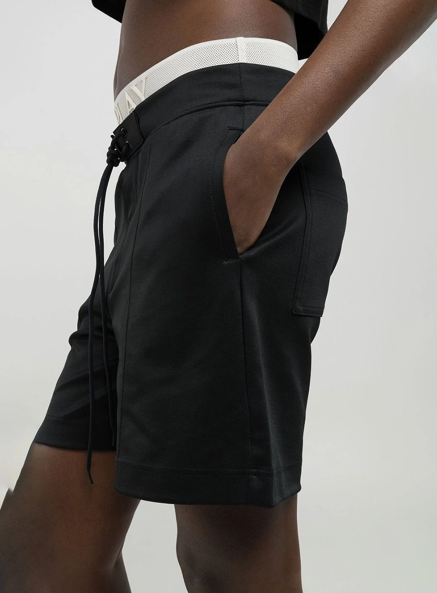 Bermuda Feminina Preto Lcecci