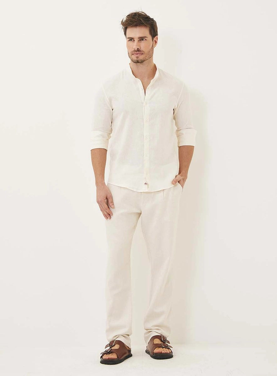 Calça Alfaiataria Masculina Chino Off Shell Lcecci
