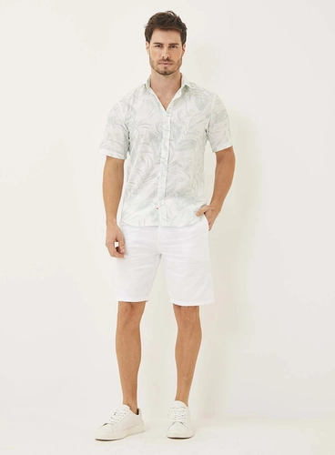 Bermuda Sarja Masculina Chino