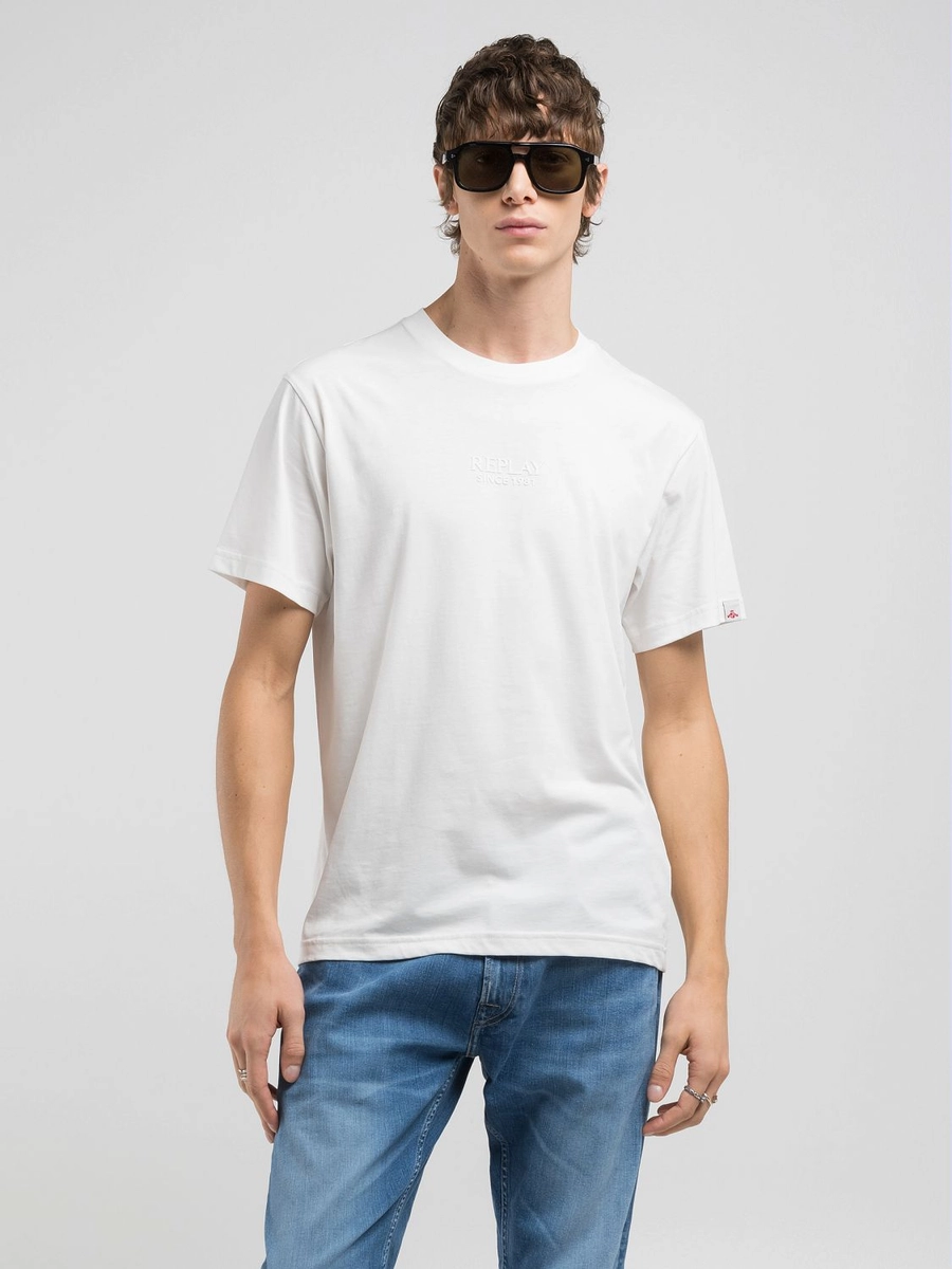 T-shirt Com Estampa Centro Preto Lcecci