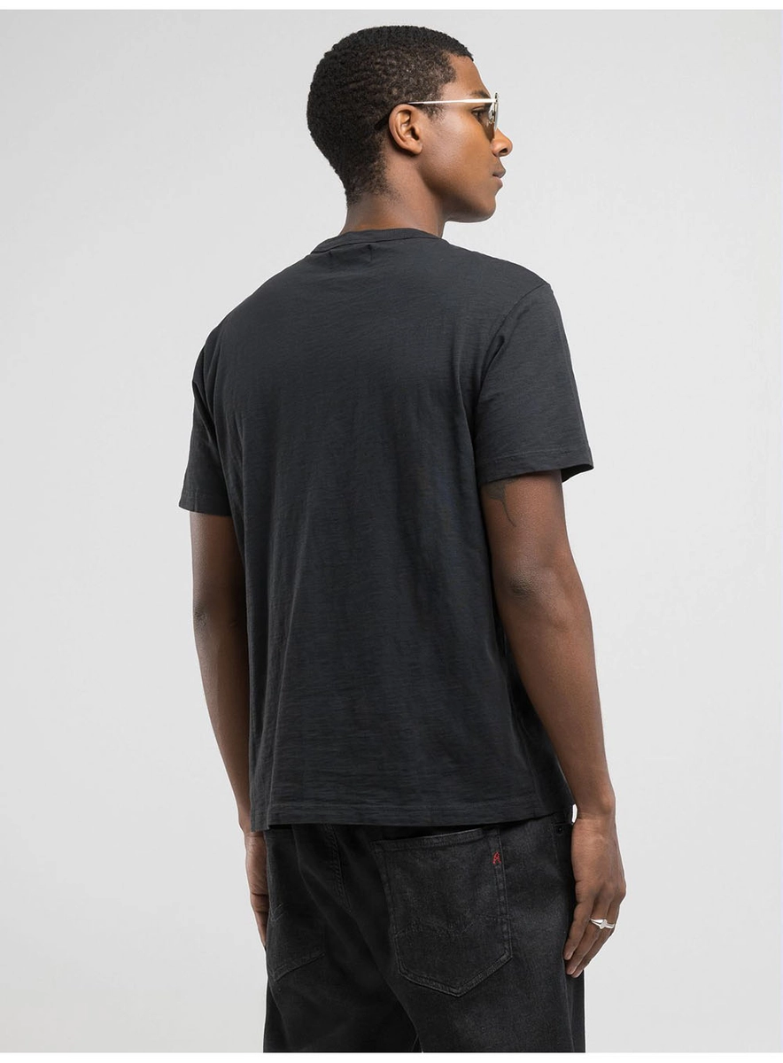 T-shirt Over Lavada Preto Lcecci