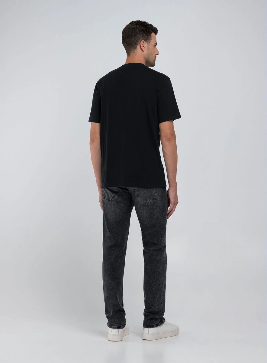Camiseta Com Logo Frontal Preto Lcecci