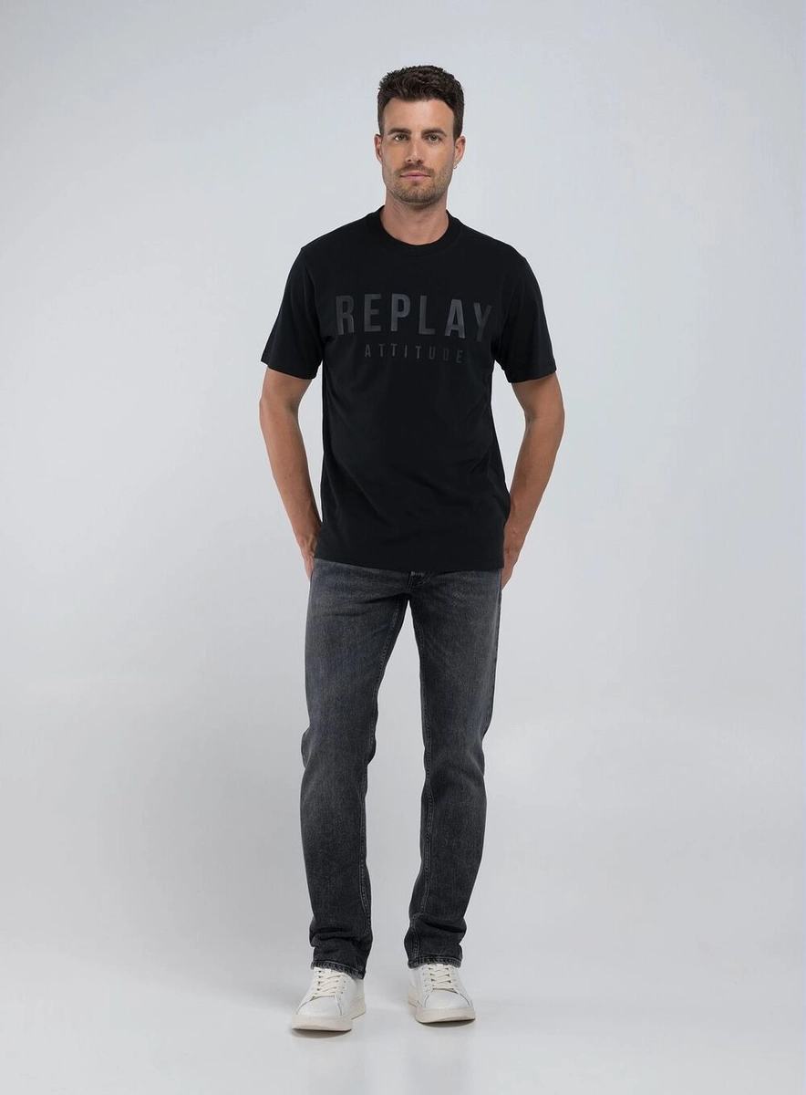 Camiseta Com Logo Frontal Preto Lcecci
