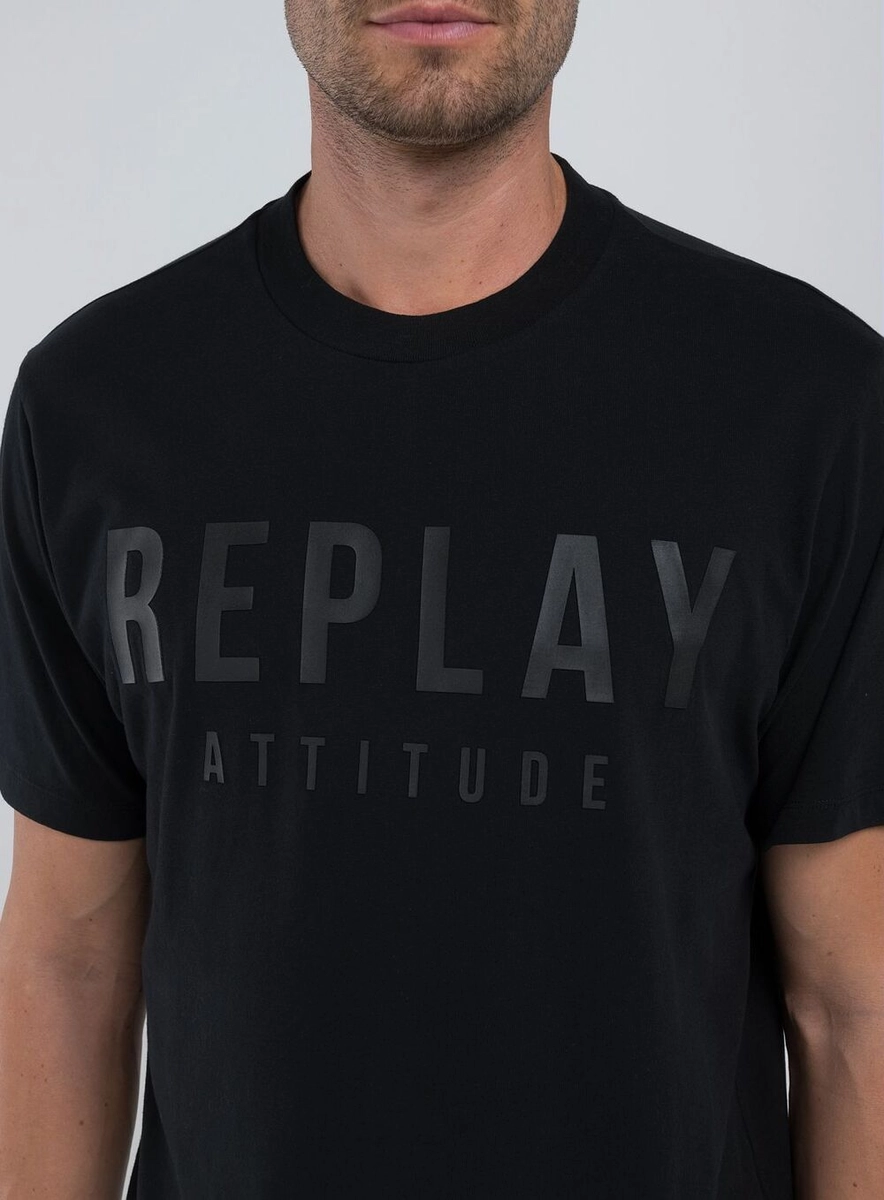 Camiseta Com Logo Frontal Preto Lcecci