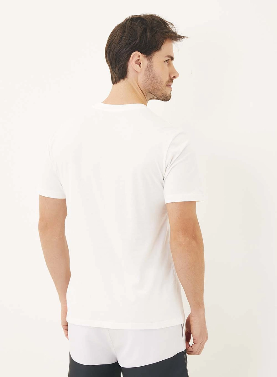Camiseta Masculina Regular Básica Off Shell Lcecci