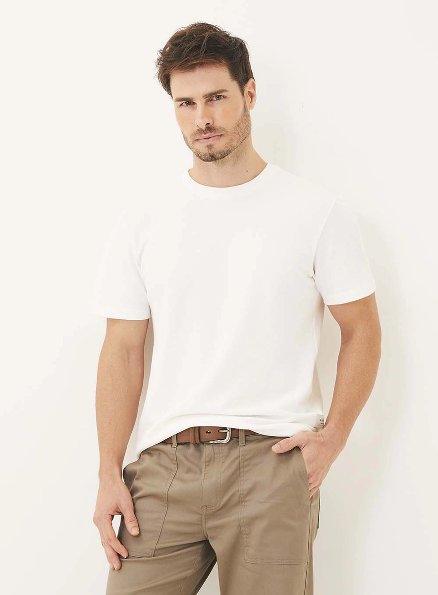 Camiseta Basic Manga Curta Off Shell Lcecci