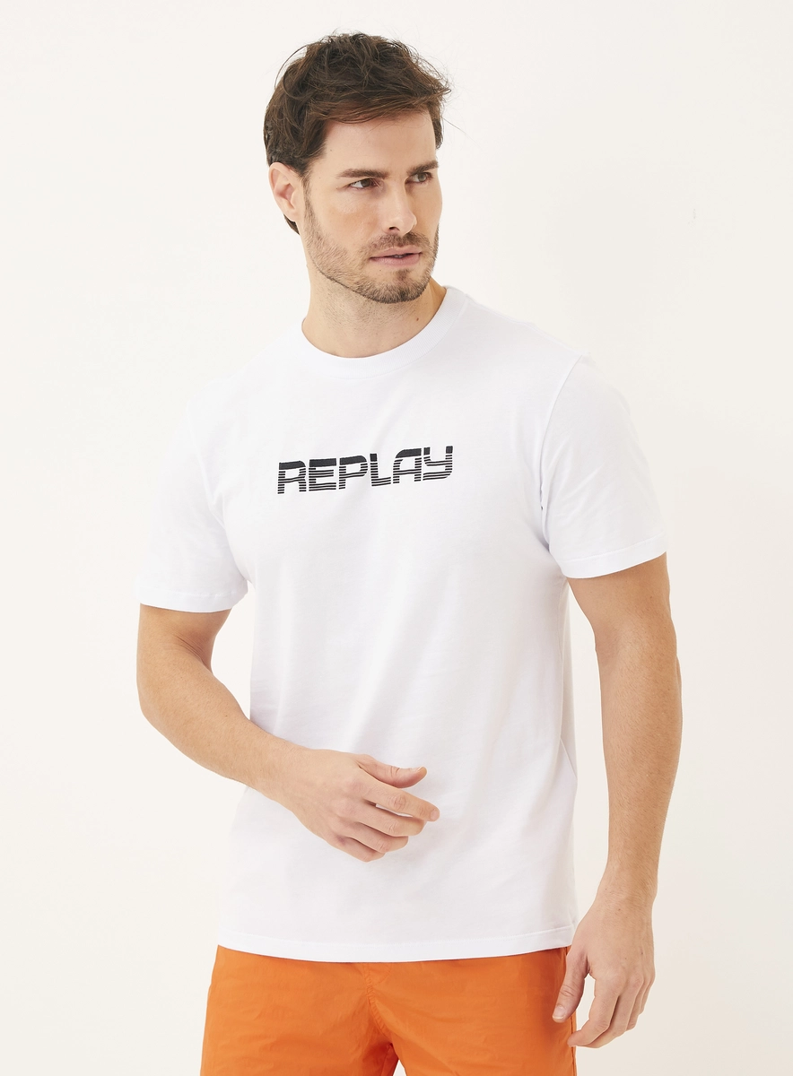 Camiseta Masculina Regular Branco Lcecci
