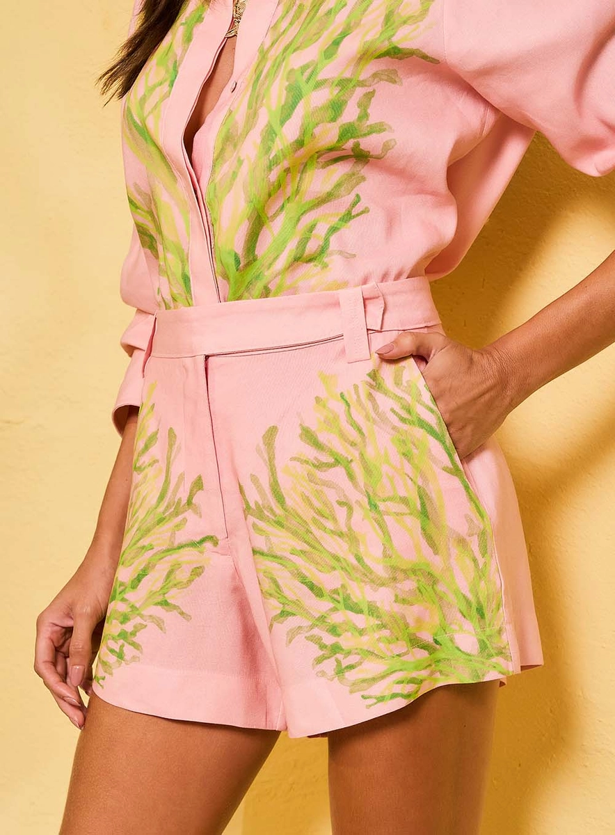 Short Alfaiataria Basic Comfort Estampado Estampados Souisy