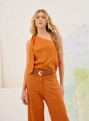 Blusa Feminina Basic Comfort De Um Ombro