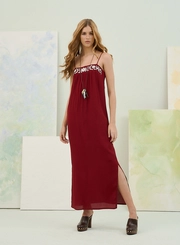 Vestido Basic Comfort Com Alças Finas