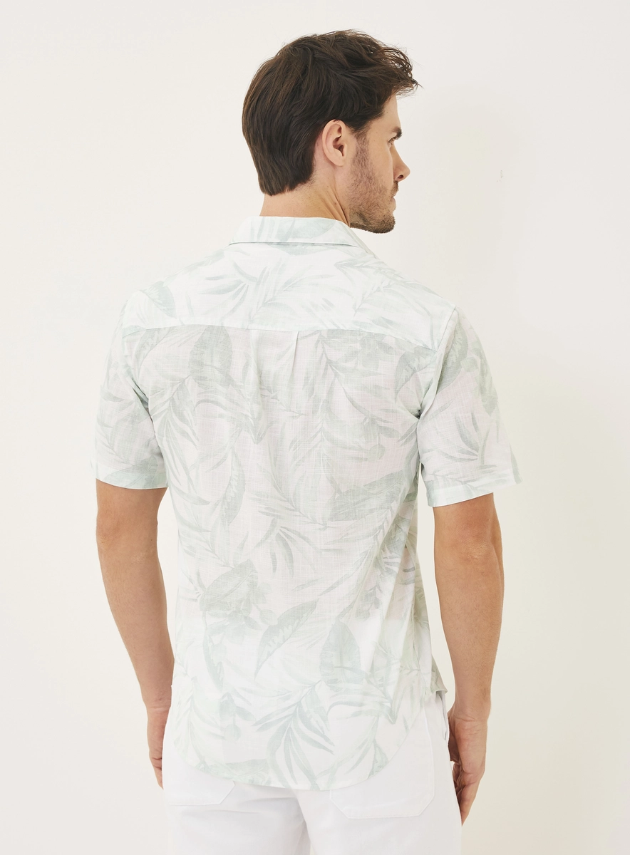 Camisa Manga Curta Estampada Estampados Lcecci