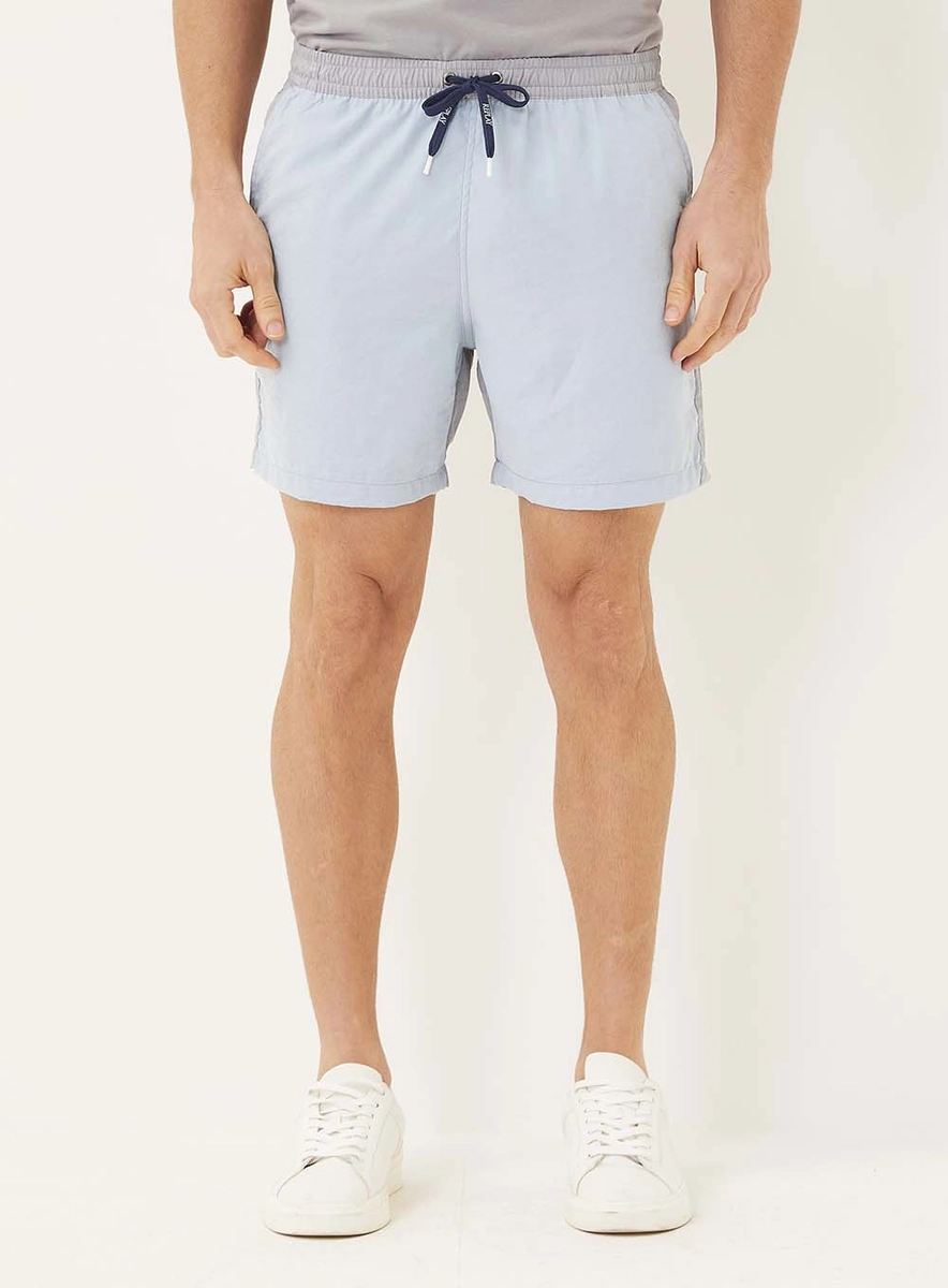 Beachshort Nylon Masculino Básico Azul Lcecci