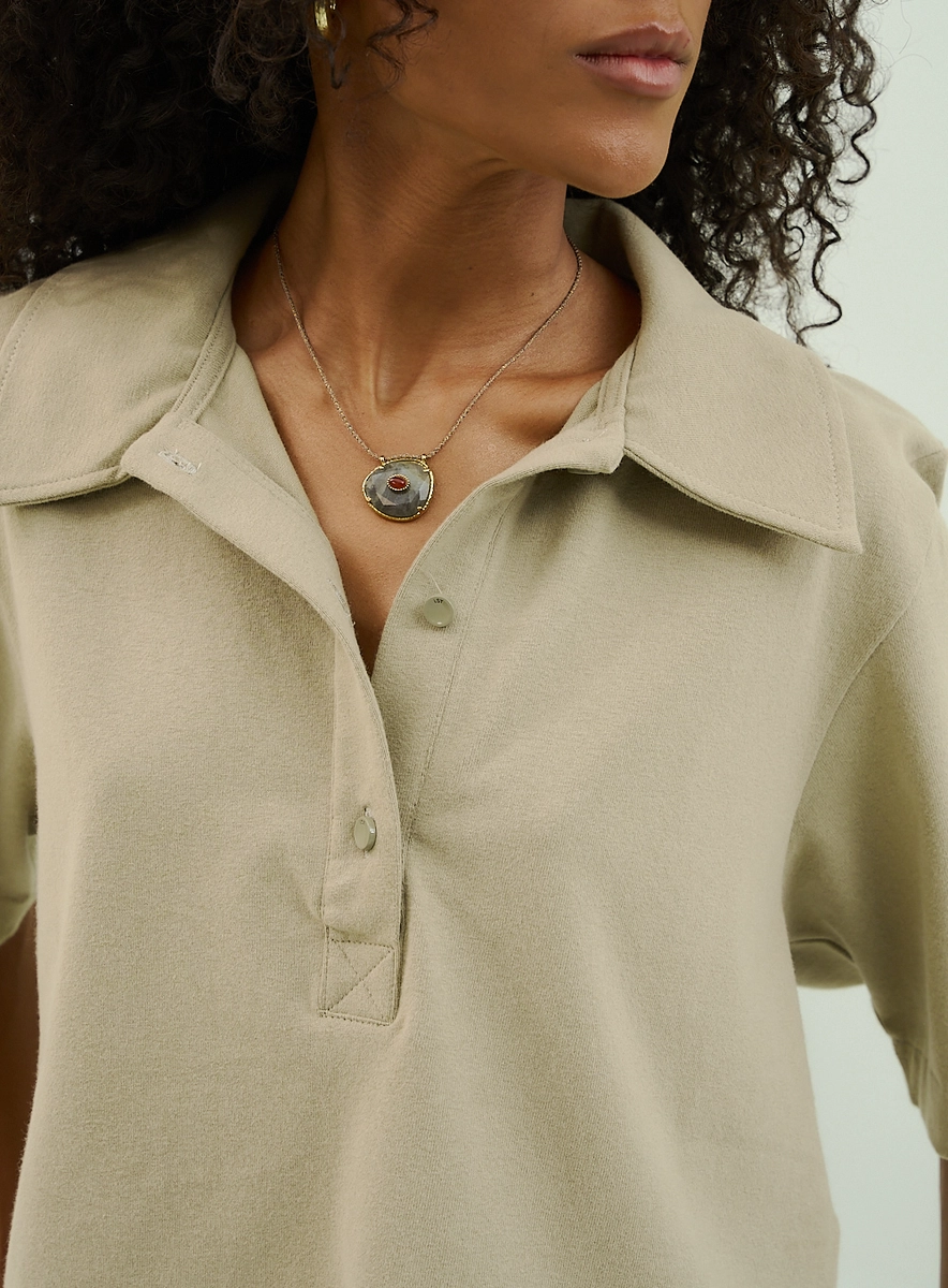 Polo Basic Comfort Verde Souisy