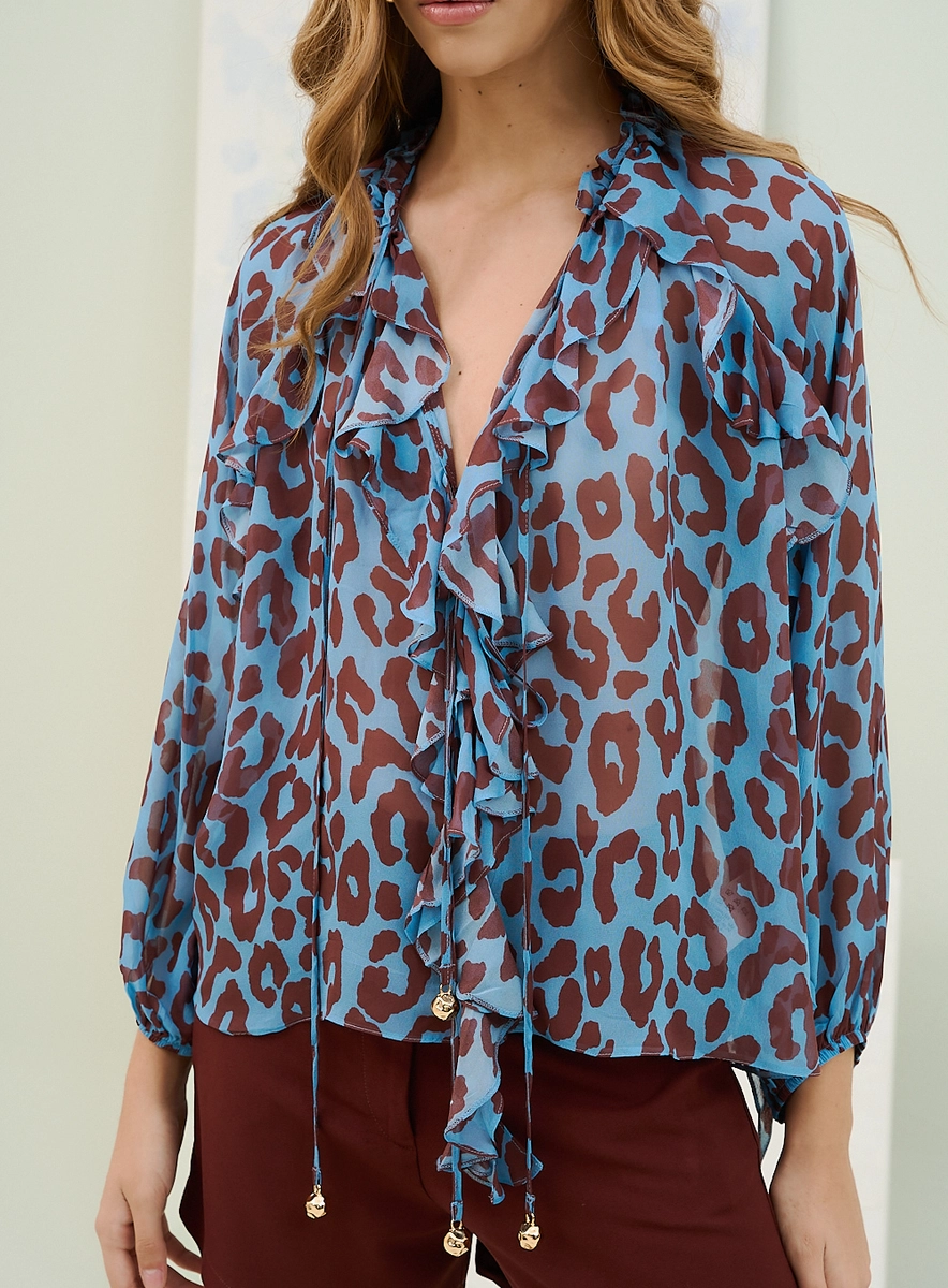 Blusa Estampada Basic Comfort Estampados Souisy