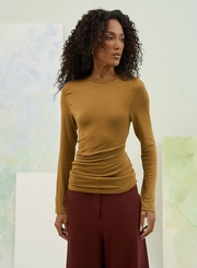 Blusa Basic Comfort Manga Longa