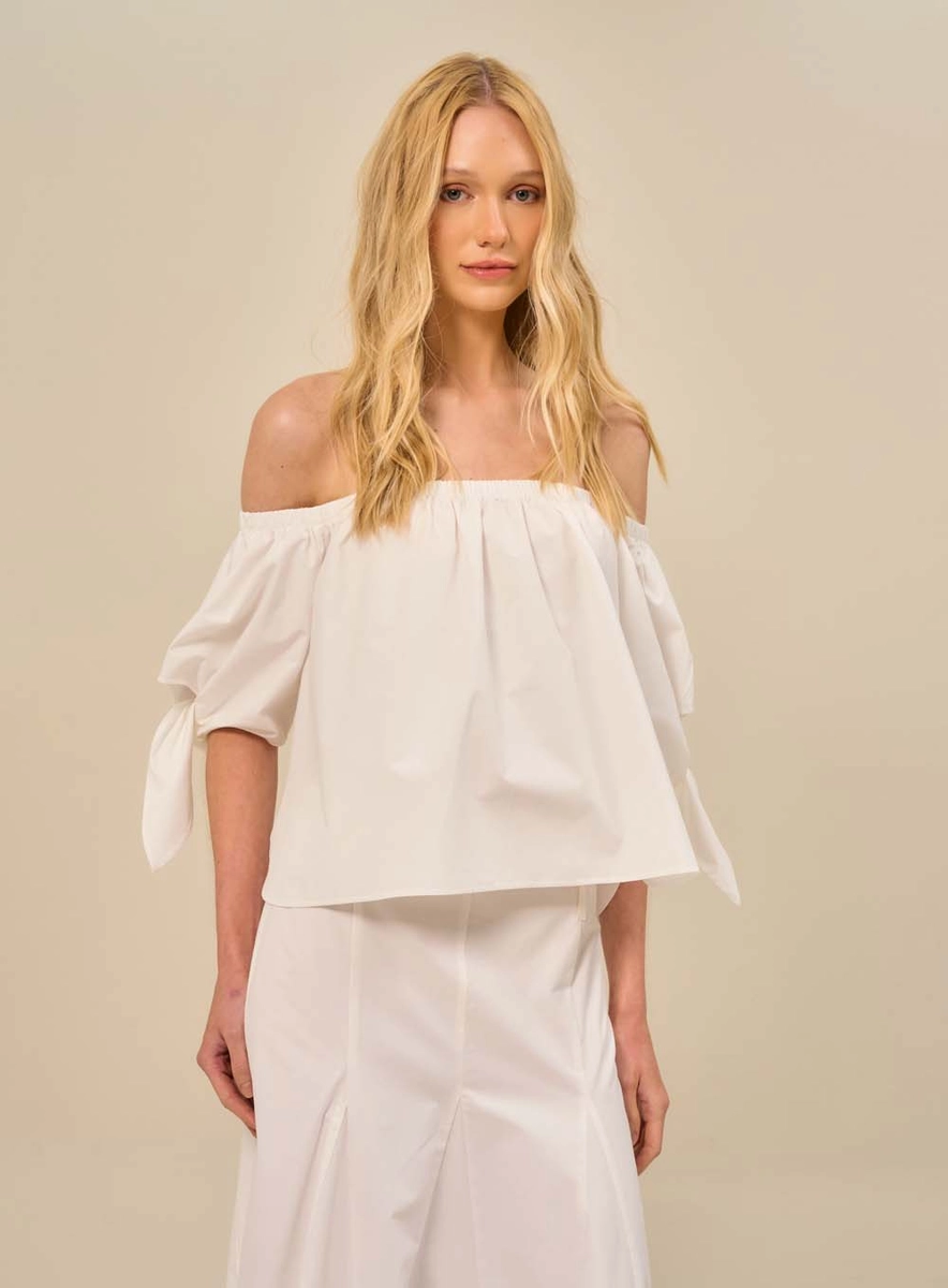 Blusa Feminina Ombro A Ombro Off Shell Souisy