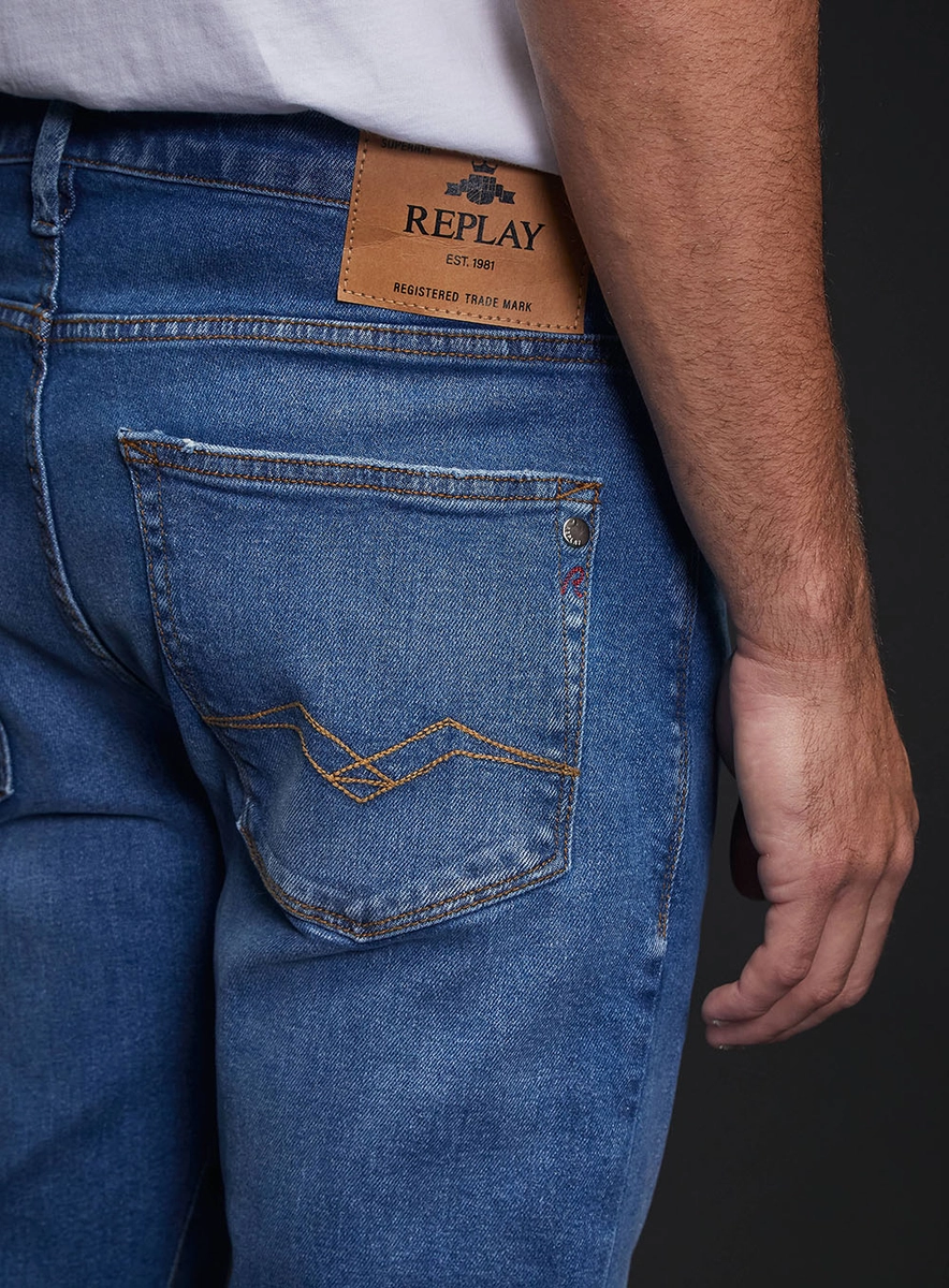 Calça Jeans Neaal Skinny Masculina Índigo Lcecci