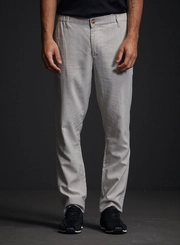 Calça Masculina Alfaiataria Chino Cós Com Elástico