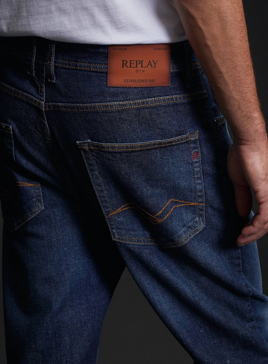 Calça Jeans Masculina Grover Straight Índigo Lcecci