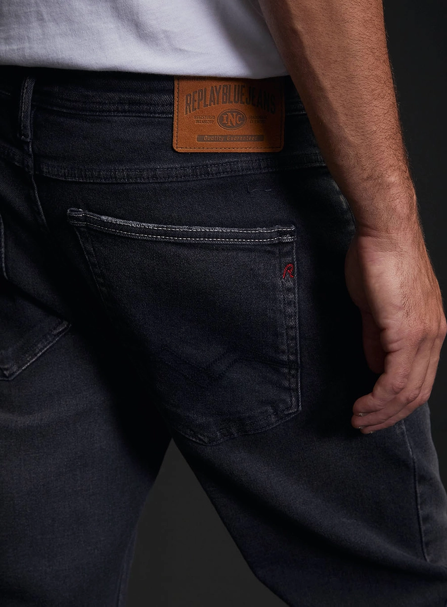 Calça Jeans Masculina Willbi Regular Slim Fit Índigo Preto Lcecci
