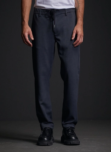 Calça Alfaiataria Masculina Chino Cós Com Elástico