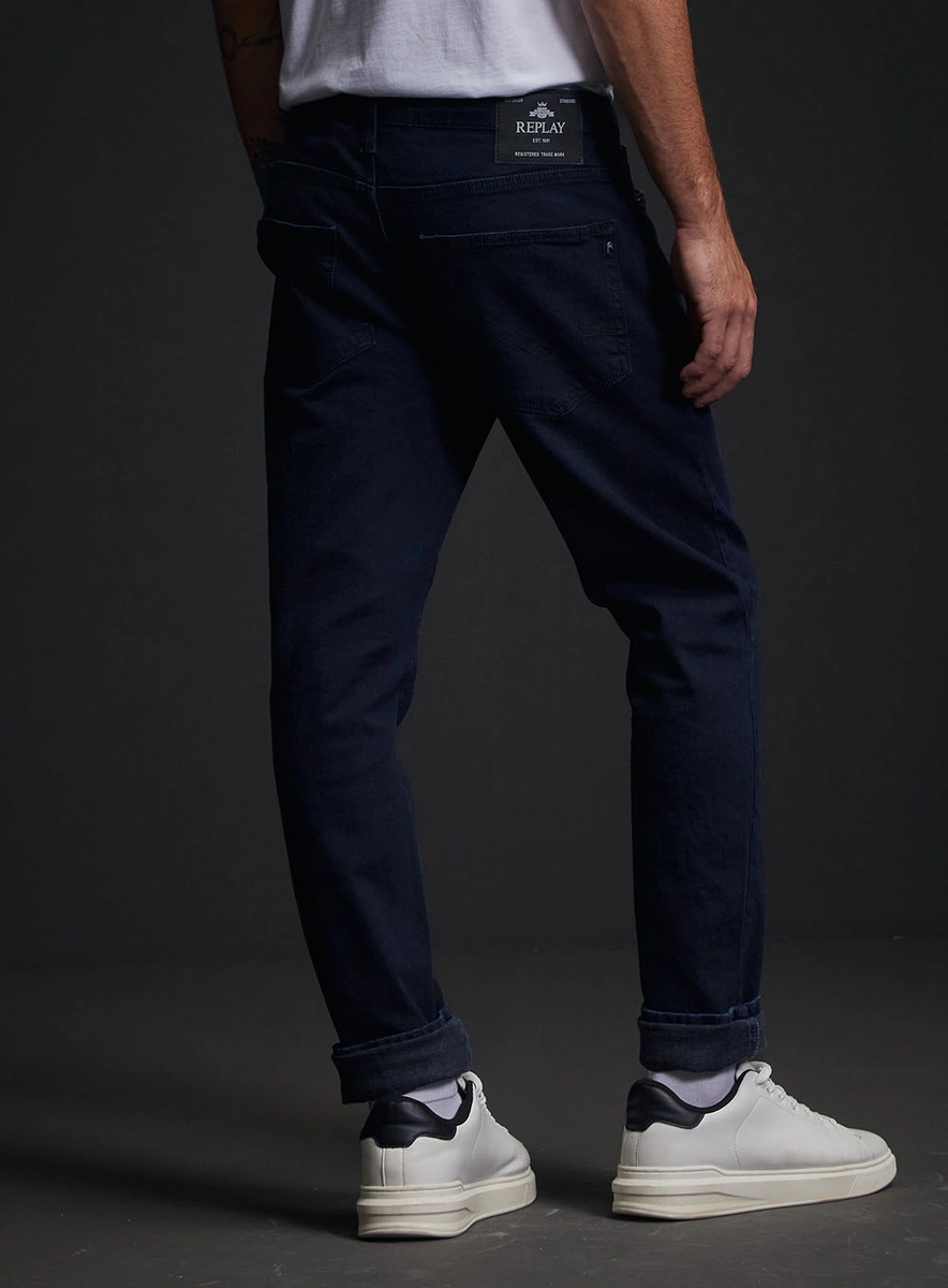 Calça Jeans Masculina Neaal Skinny Índigo Replay