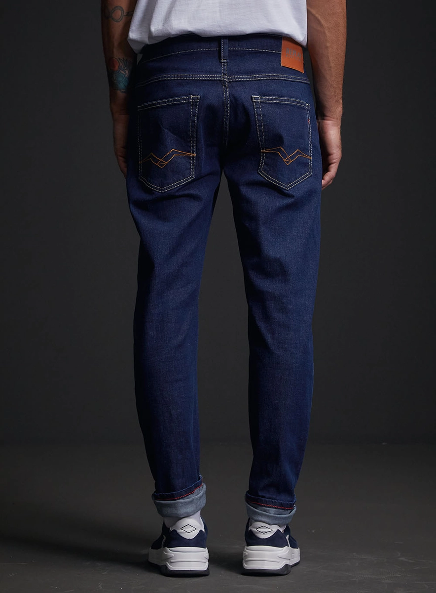Calça Jeans Masculina Neaal Skinny Índigo Replay