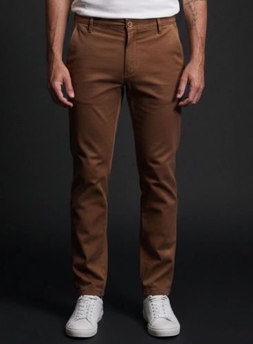 Calça Sarja Alfaiataria Chino Masculina