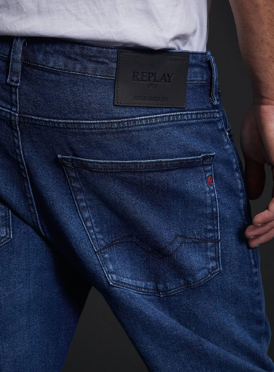 Calça Jeans Masculina Neaal Skinny Índigo Lcecci