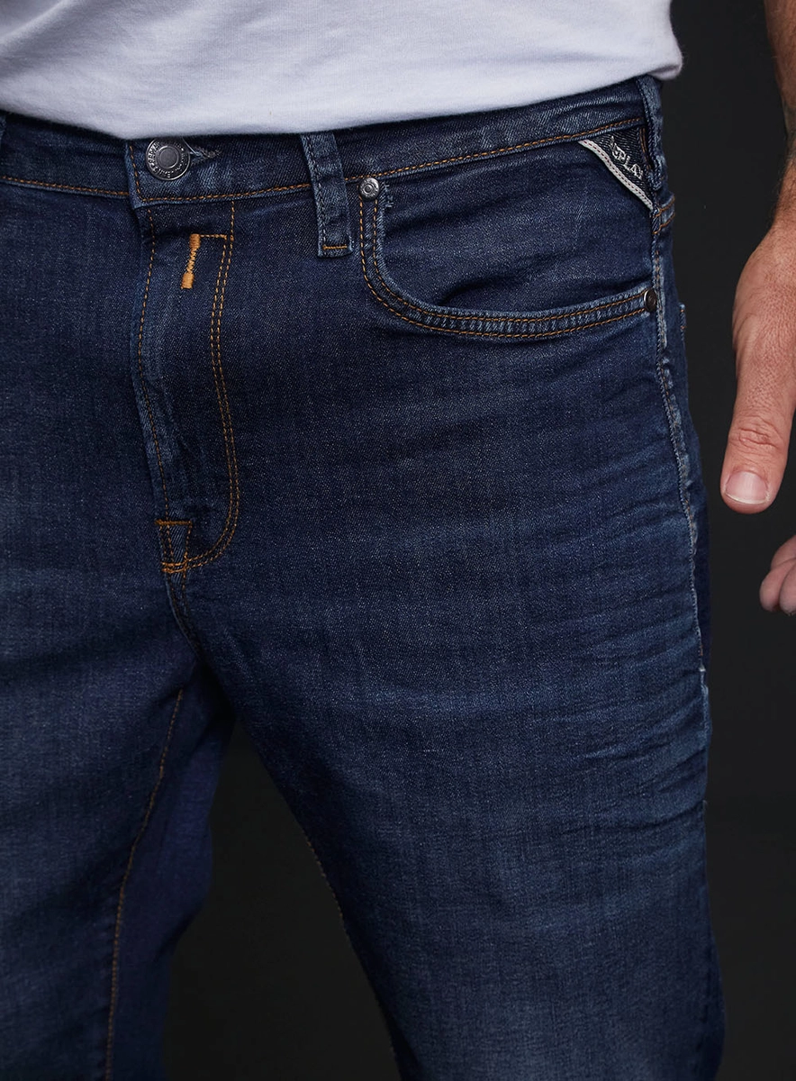 Calça Jeans Neaal Skinny Masculina Índigo Lcecci