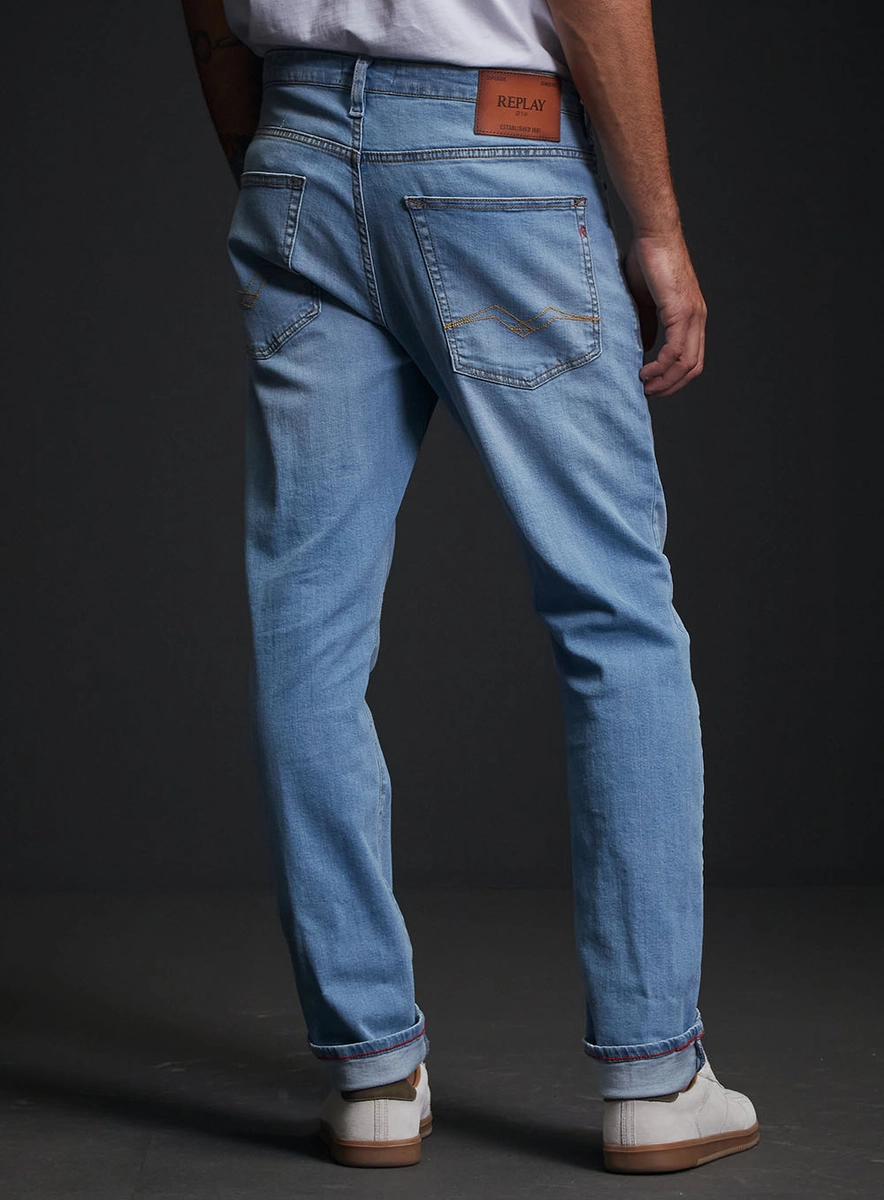 Calça Jeans Masculina Neaal Skinny Índigo Lcecci