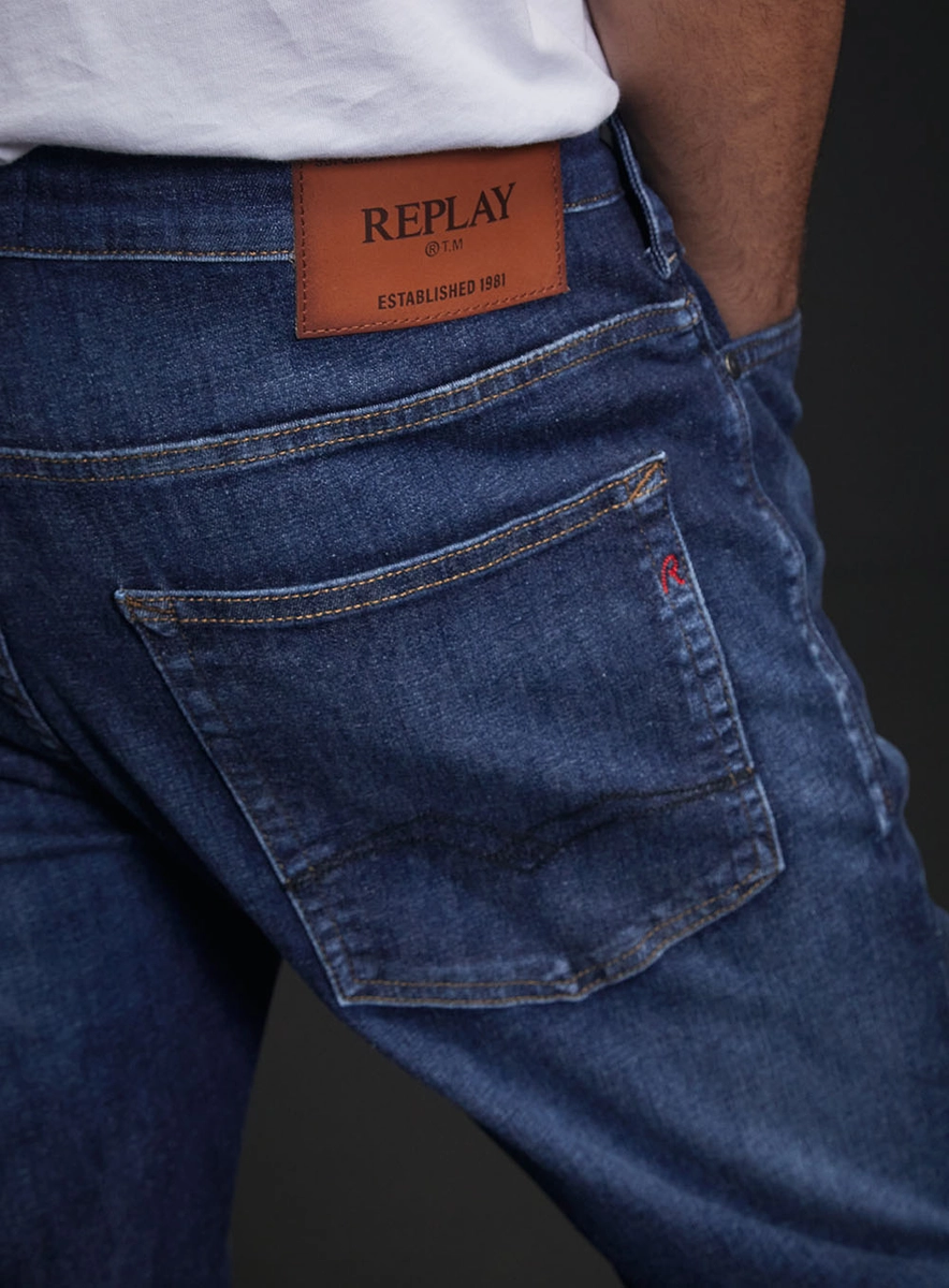 Calça Jeans Neaal Skinny Masculina Índigo Lcecci
