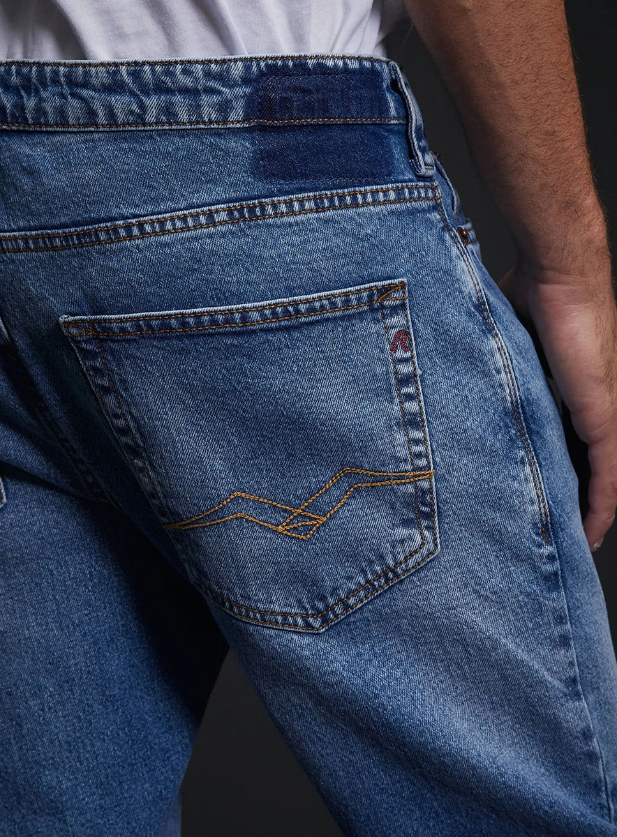 Calça Jeans Neaal Skinny Masculina Índigo Lcecci